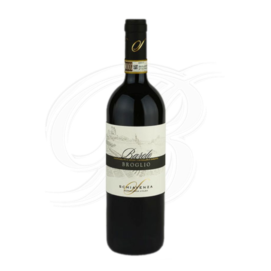 Barolo Broglio vom Weingut Schiavenza in Serralunga d'Alba im Piemont