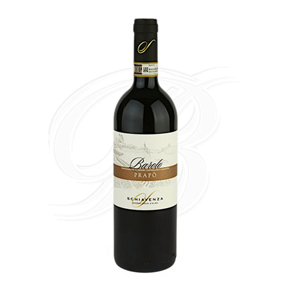 Barolo Prapo vom Weingut Schiavenza in Serralunga d'Alba im Piemont