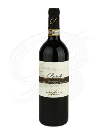 Barolo del Comune di Serralunga d'Alba vom Weingut Schiavenza in Serralunga d'Alba im Piemont
